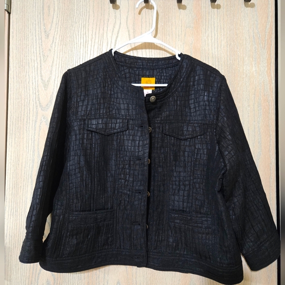Ruby Rd. Jackets & Blazers - Black Women's Jacket. Like new